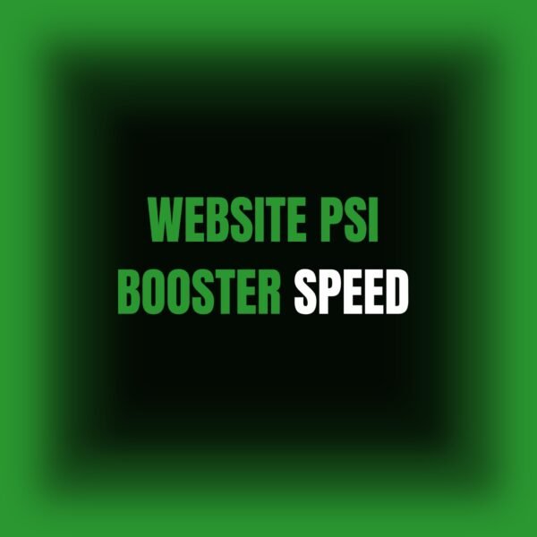 Website PSI Booster Speed
